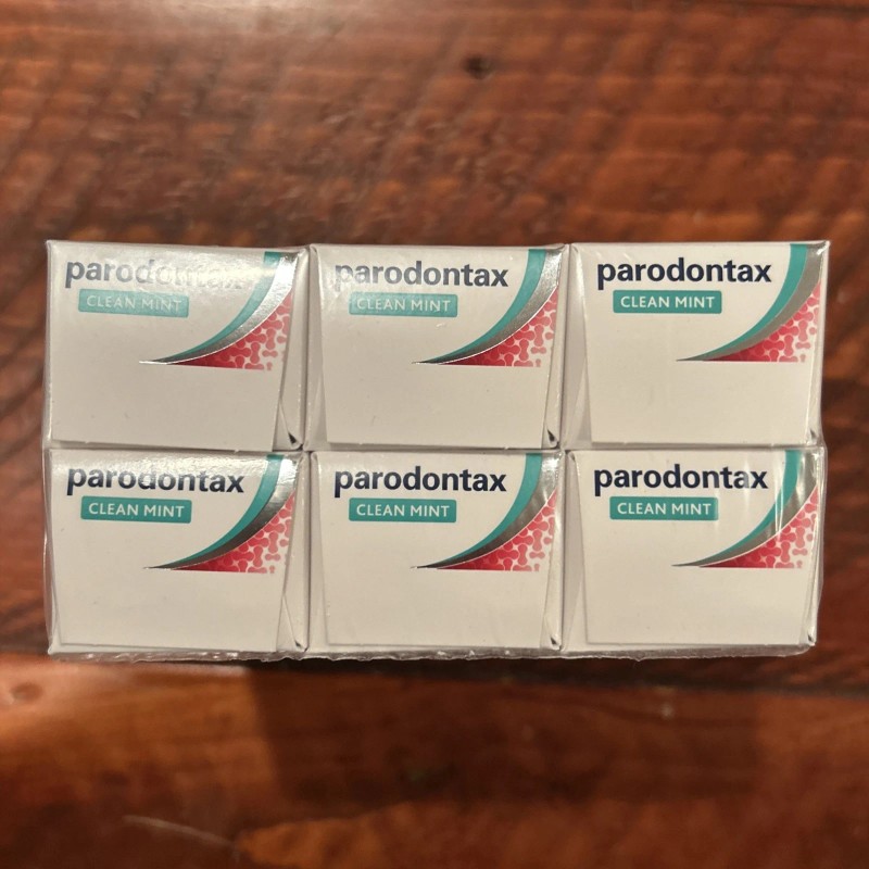 parodontax toothpaste 6 pack travel size 0.8 oz clean mint