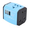 Universal Power Adapter Dual USB Travel Charging Station International Plug