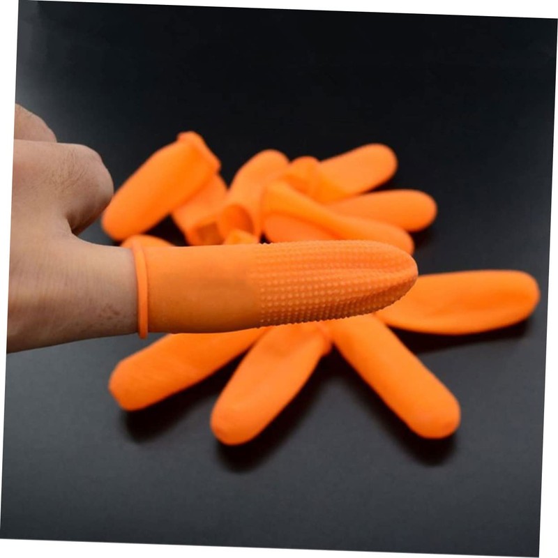 Healeved 100pcs Non- Orange Sleeves Protective for Art and Repair