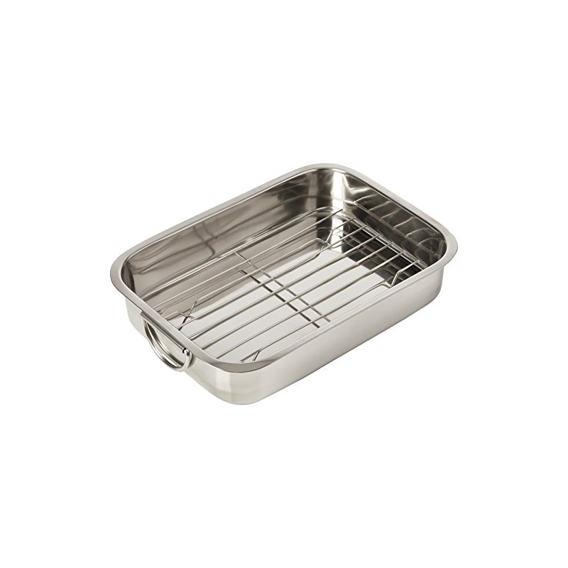 GSW 809306 square pan with insert, stainless steel, silver, 30