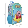 Kirby 5-Piece Set: 16 Backpack, Lunchbox, Utility Case, Rubber Keychain,