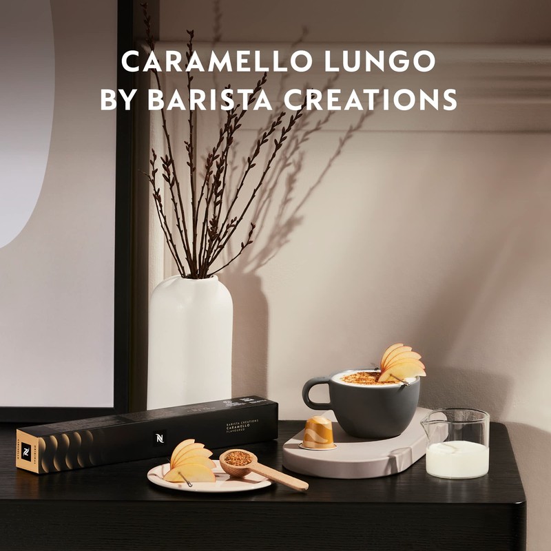 Nespresso Capsules Original Line, Caramello, Medium Roast Espresso Coffee, 50