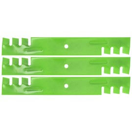 8TEN LawnRAZOR Mower Blade Set for Toro TimeCutter Z 52 inch Deck 106-0626 27-0990 44-5480 56-2390 92-7961 (Toothed Mulching)