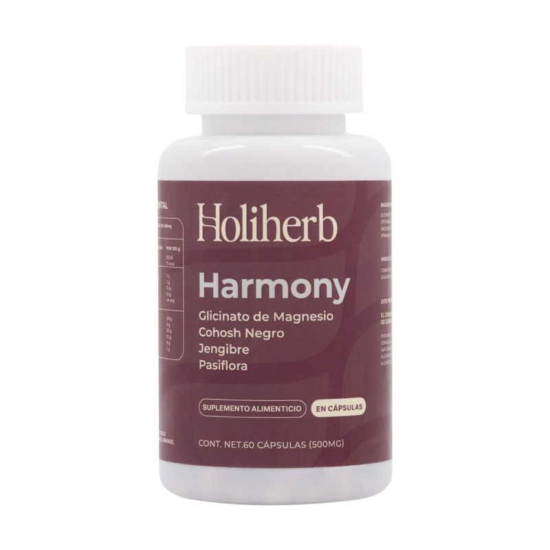 Harmony Holiherb | Suplemento a Base de Cohosh Negro, Jengibre