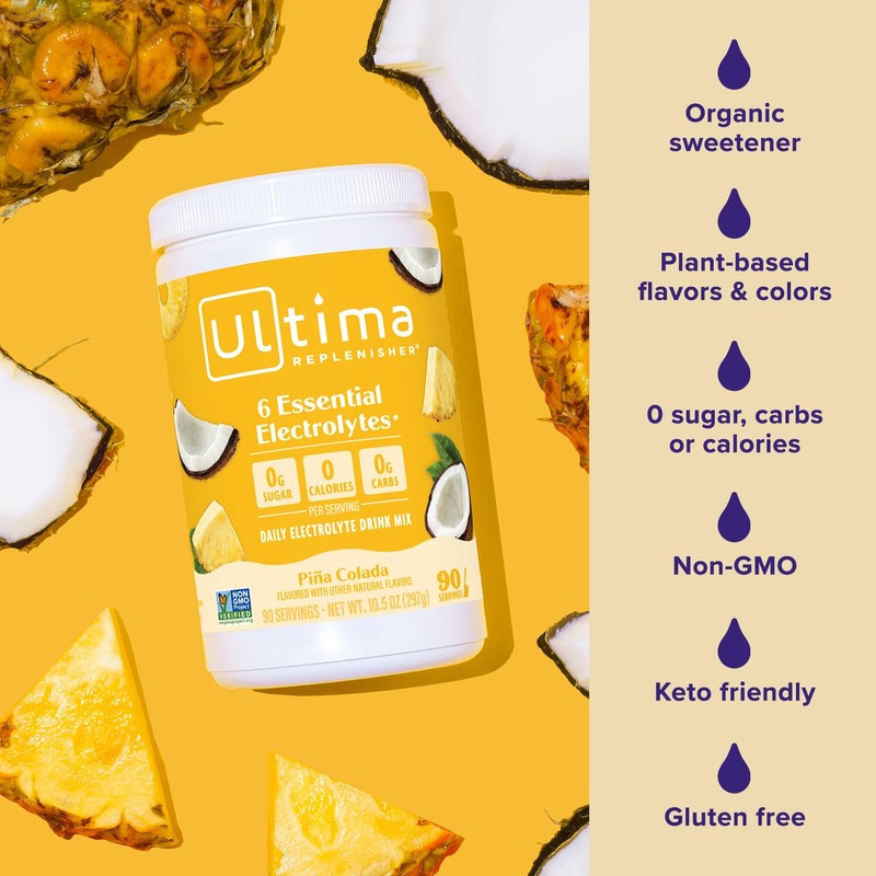 Ultima Replenisher Mocktini Electrolyte Powder Drink Mix – Sugar Free