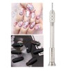 Nail Piercing Tool, Manual Nail Art Piercing Machine Nail DIY
