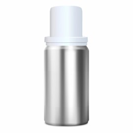 MYOC Multipurpose Aluminium Empty Bottle with Drop Nozzle & Cap with Inner lid for Essential Oil, Oil Blends, Cosmetic liquid storage container - 15 ml (Pack of 8)