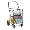 Whitmor Extra Large Utility Foldable Shopping Cart with Wheels, 100