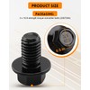 JUWEVAZU 3Pcs 2307304 Torque Converter Bolts Fit for GM 4L60E
