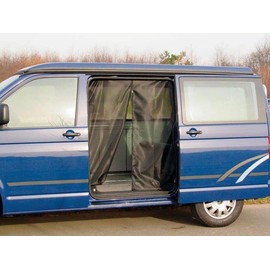 BKICKI VW T5 T6 Magnetic Fly Screen Sliding Door Motorhome Van Fly Screen