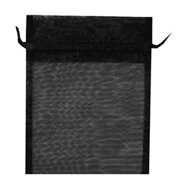 Shimojima 008705118 Haiko Bag H Organza M Black 10 Pieces