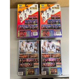 ~ LOT OF 4 WETWORKS MCFARLANE TOYS ACTION FIGURES COLLECTION -WEREWOLF & PILGRIM