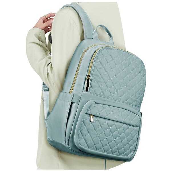 Suradar - Mochila para computadora portátil, bolsas de trabajo, antirrobo,