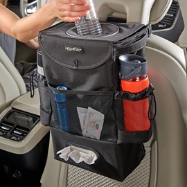 High Road StashAway Car Seat Back Organizer with Trash Can, Tissue and Bottle Holders
