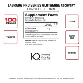 Glutamina 500 Grs 100 Serv Labrada Aminoacidos Es