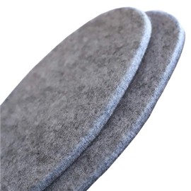 Wool Felt Warm Shoe Insoles - Wool Felt Boot Shoe Insert Insoles Men 12