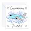 Airline Pilot Captain congratulations you did it Card qualify etc