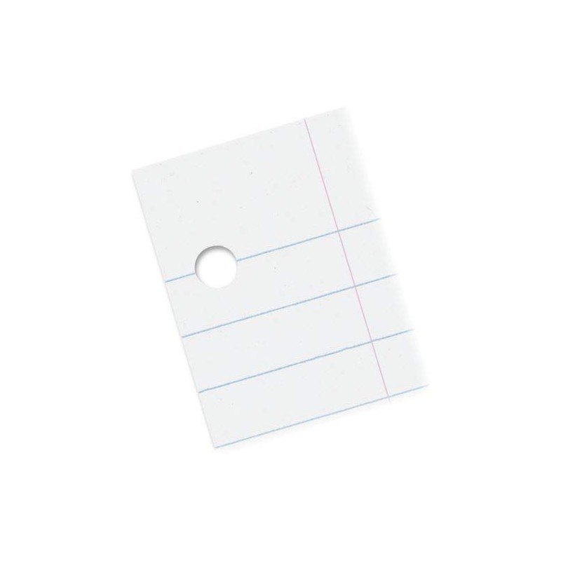 Pacon Composition Paper, 8 1/2"X11", 500 Sheets, White, PAC2402