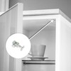 Emuca 1275505 Double roller catch for hinged furniture door, Set