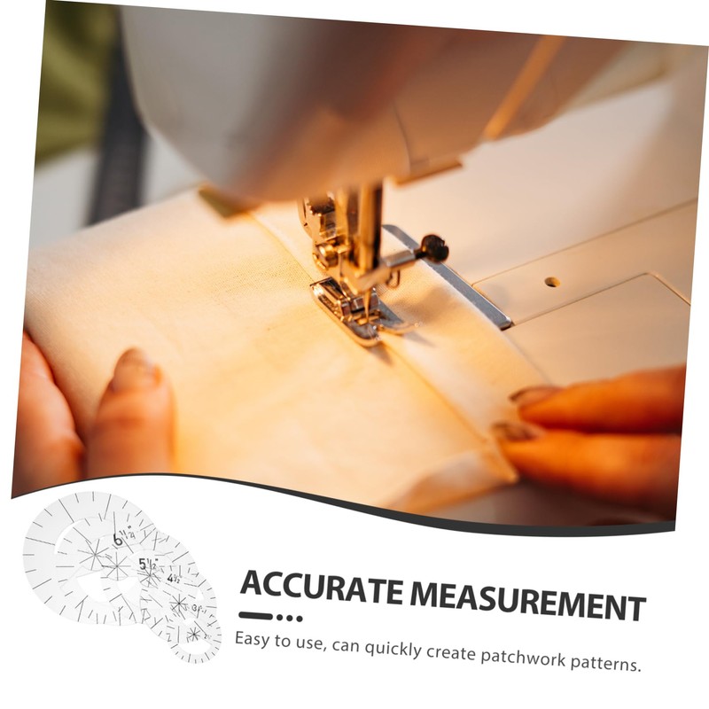 COHEALI Acrylic Quilting Ruler Set Pcs Patchwork Ruler Templates Markings