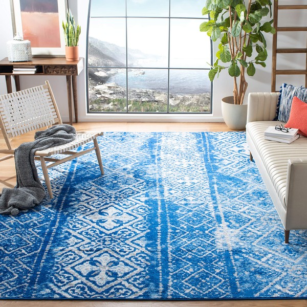 Safavieh Adirondack Collection ADR111F Moroccan Boho Distressed Area Rug, 8'