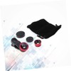 KOMBIUDA Smartphone Camera Lens Kit Clip Fisheye Super Wide Angle