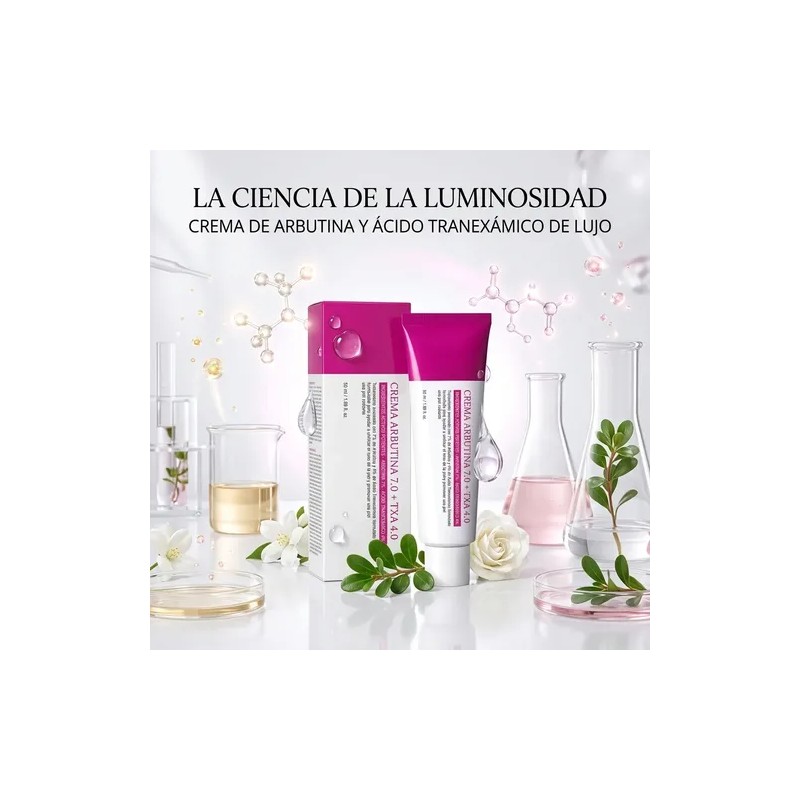 Crema De Arbutina 7% + Ácido Tranexámico Al 4%, 70.000