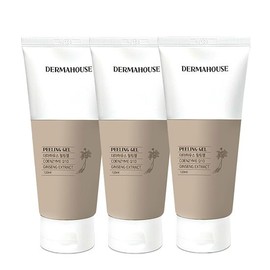 Dermahouse Moisturizing Peeling Gel 120ml x 3 / Gentle Home Peeling for Skin Texture Refining / 더마하우스 보습 필링젤120mlx3개/피부결정리 순한 홈필링