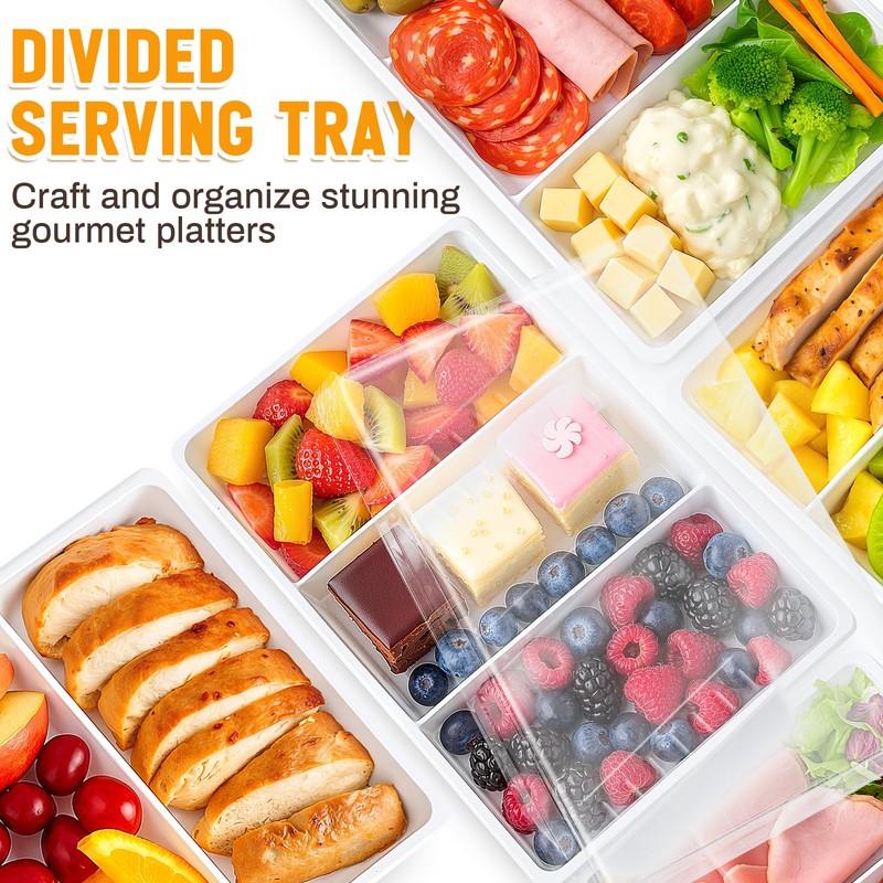 Shellwei 10 Pack Extra Large Charcuterie Board with Lid 15