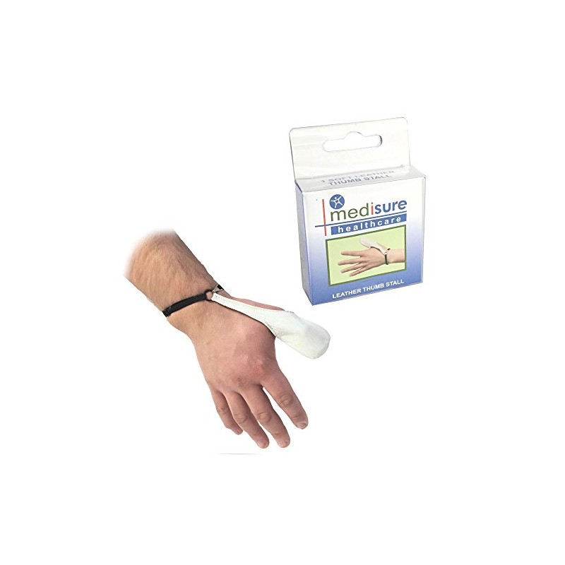 Medisure Leather Thumb Stall, Large