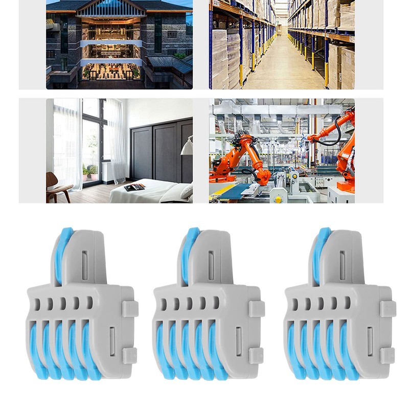 20Pcs SPL Quick Connector 1 in 5 Out Push‑Type Splitter