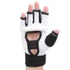 1 Pair 180‑185mm Half Finger Punch Bag Training Gloves Boxing