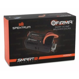 Spektrum Firma 40A 40 Amp Brushed Smart 2-in-1 RC Car Truck ESC and Receiver RX