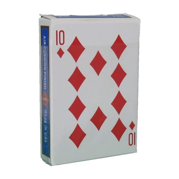 Rock Ridge One Way Forcing Deck for Magic Tricks, Blue 10 of Diamonds