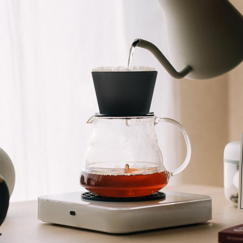 Pour Over Coffee Dripper 40‑60g Large Capacity Reusable Manual Drip