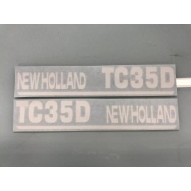 Aftermarket Newholland TC35D Replacement Hood Decals