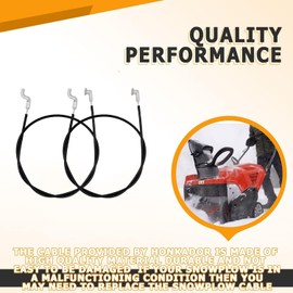 remolean 946-04396A Speed Selector Cable Compatible with MTD Cub Cadet Craftsman Troy-Bilt Ryobi Yard Man Snow Blower and Snow Thrower，Replace Part Number 746-04396 and 746-04396A