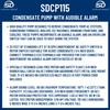Supplying Demand CP115 SPCP115 HVAC/R Condensate Pump with Alarm 1/10HP