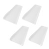 Glomora 4 Pack Downspout Splash Block,Gutter Downspout Extensions for Rainwater