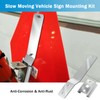Fixirons Slow Moving Vehicle Sign Mount Kit for Tractor or