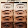 LEKOU 2PCS Lápiz De Cejas De Doble Punta, Natural, De