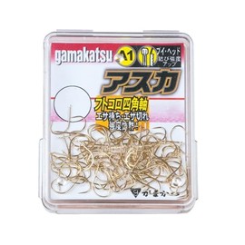 Gamakatsu Single Hook The Box A1 Asuka No. 4 105 Champagne Gold 67026