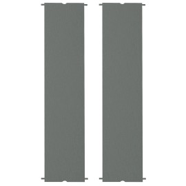 2pcs Dark Gray Pergola Shade Cover Replacement Canopy 10x10ft Easy To Install Outdoor Furniturecolor: Gray Color