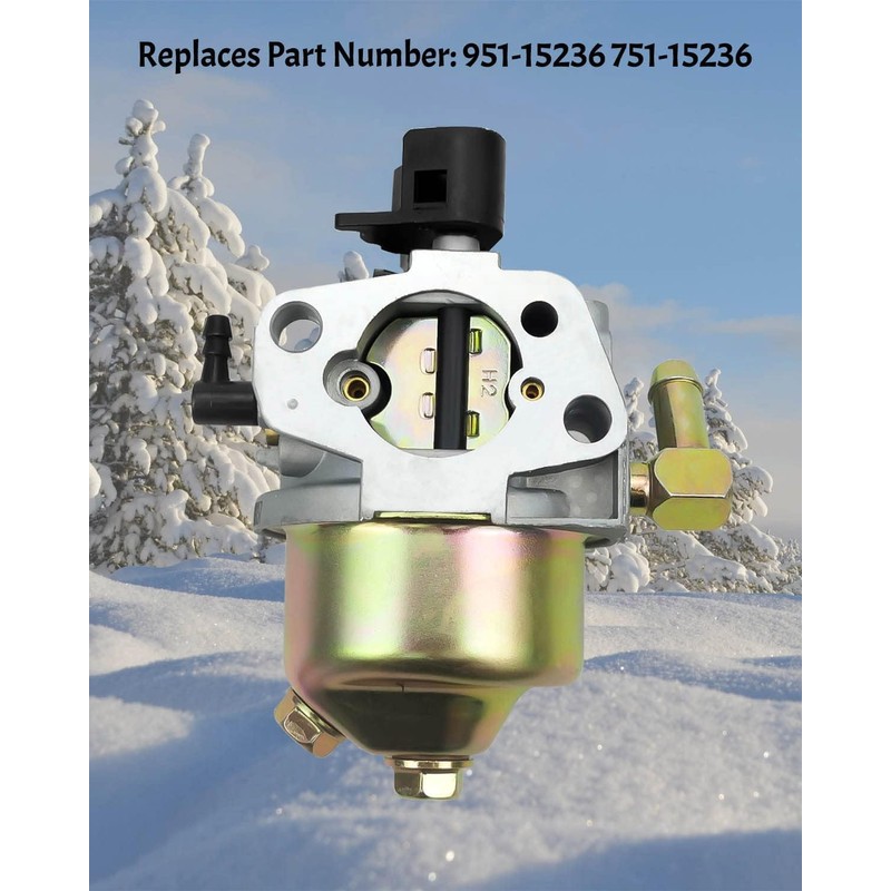Snowblower Carburetor Fit for Huayi 170SD 175SC Carb Compatible with