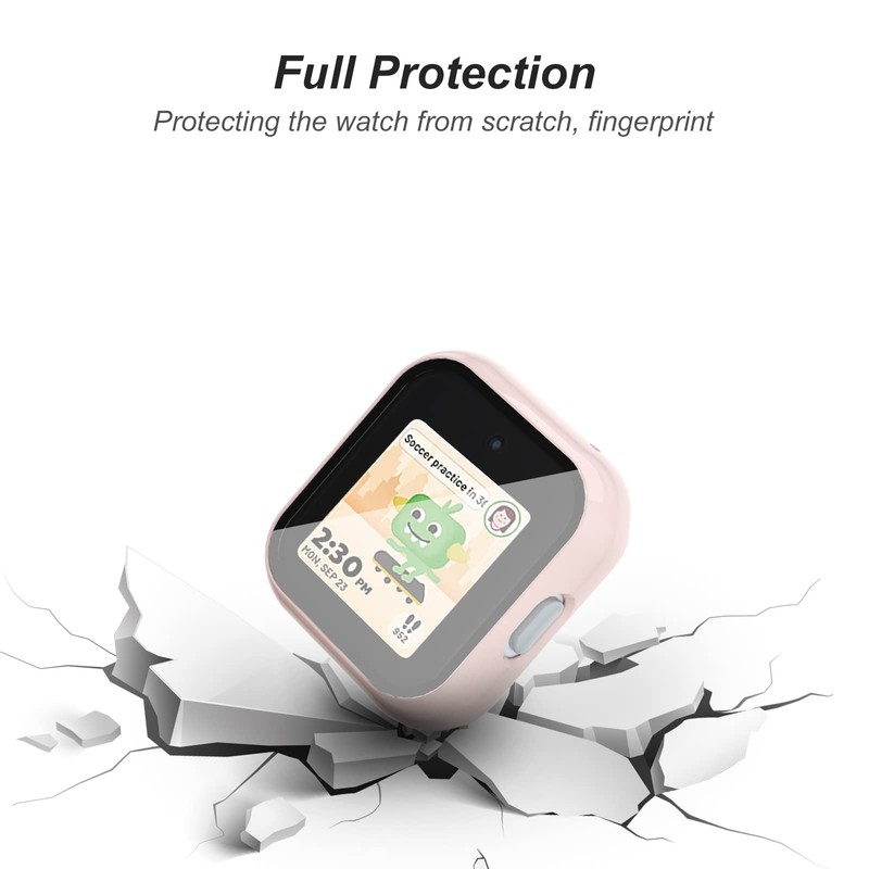 BlackPro Compatible with SyncUp KIDS Watch Screen Protector, Hard PC