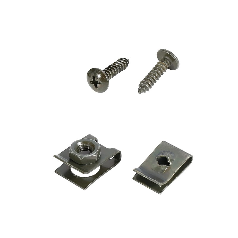 MACHSWON Black 223pcs Motorcycle Windscreen Fairing Bolts Bodywork Screws 1996-2023