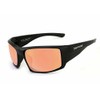 Peppers Quiet Storm Sunglasses Matte Black/Rose Polarized