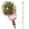 Unbranded Fruit Picker Pole Tool with Basket Long Handle, 35-65