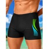 Men’s Quick-Dry Swim Trunks for Beach & Pool – Printed