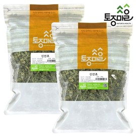 Tojong Maeul 국산 신선초(명일엽) 300g X 2개 Domestic Fresh Leaf (Myeongil-yeop) 300g X 2 packs